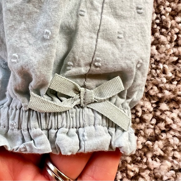 Dylan and Abby Blue Summer Bubble Romper (Size 12M) - Picture 4 of 4